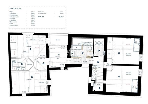 Maison 7 pièces - 200 m² Exclusivité efficity