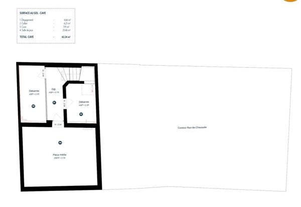 Maison 7 pièces - 200 m² Exclusivité efficity