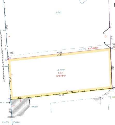 Terrain à vendre 673 m² Ferrières