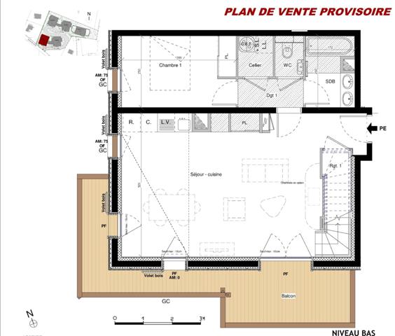 Haute Savoie (74), à vendre SAMOENS - Domaine skiable Grand Massif - Appartement T4 duplex