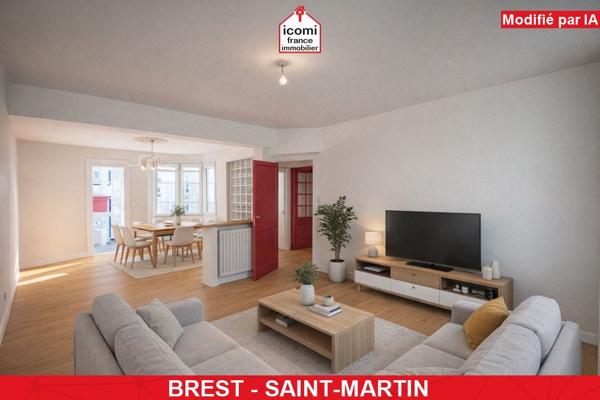 A VENDRE - APPARTEMENT - 1 CHAMBRE POSSIBLE 2 - IDEALEMENT SITUE - DERNIER ETAGE- LUMINEUX.