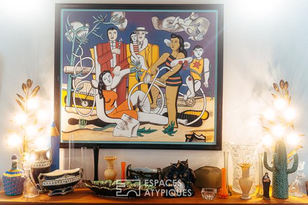 Maison d’hôtes haut-de-gamme et son bistrot rénovés par un architecte en Ariège sur le GR10