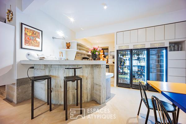 Maison d’hôtes haut-de-gamme et son bistrot rénovés par un architecte en Ariège sur le GR10