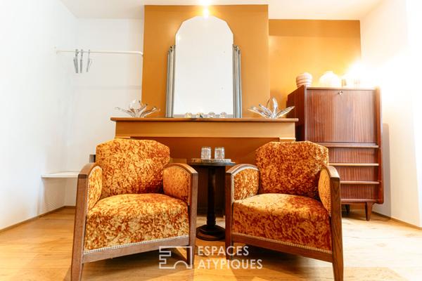 Maison d’hôtes haut-de-gamme et son bistrot rénovés par un architecte en Ariège sur le GR10