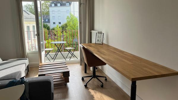 À louer, agréable appartement T3 avec balcon – Tours.