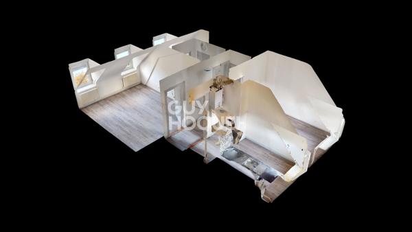 LOCATION d'un appartement de F2 bis (44 m²) à MULHOUSE