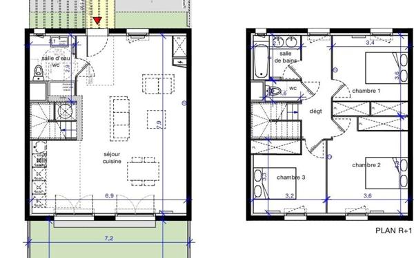 Maison à vendre    4 pièces •  Codognan