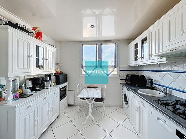 Appartement Franconville 3 pièces 59 m2 centre ville - Dernier étage - Cave et place de parking