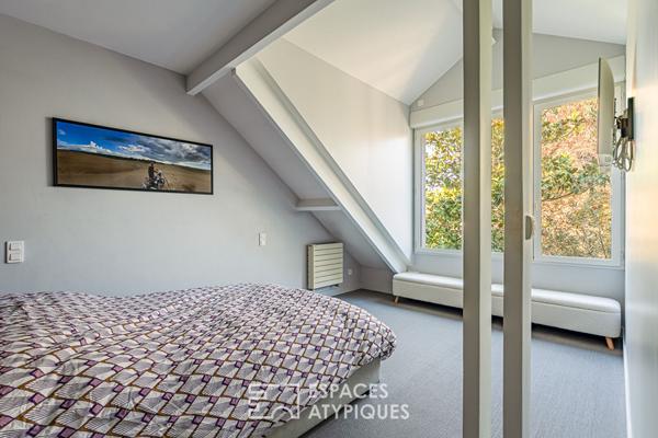 Maison contemporaine aux beaux volumes quartier La Chatâigneraie à Rueil-Malmaison