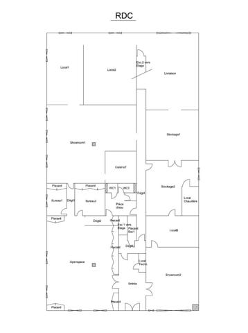 Vente Bureau 1395 m2 à Combs-la-Ville