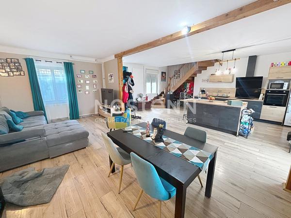 A VENDRE LAVELANET MAISON 108 M² + APPARTEMENT 40 M² + JARDIN 400 M² + DEPENDANCES