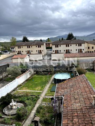 A VENDRE LAVELANET MAISON 108 M² + APPARTEMENT 40 M² + JARDIN 400 M² + DEPENDANCES