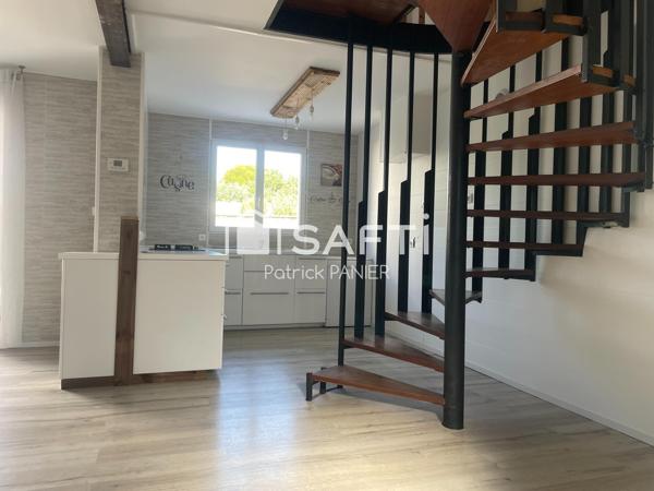 Maison familiale 4 chambres avec jardin