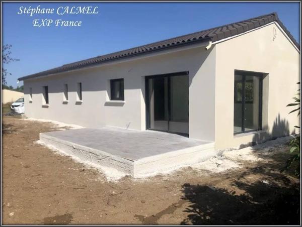 Maison neuve plain-pied 100 m² – 3 chambres – Suite parentale – Garage – DPE A