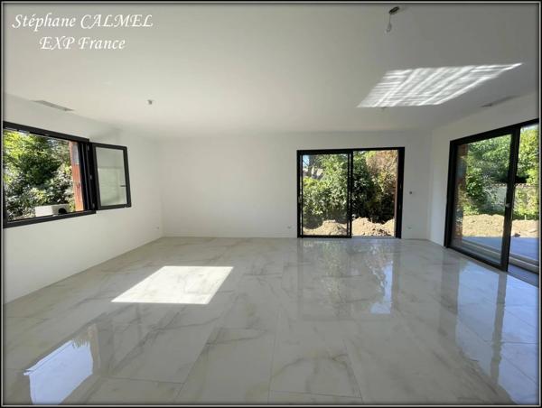 Maison neuve plain-pied 100 m² – 3 chambres – Suite parentale – Garage – DPE A