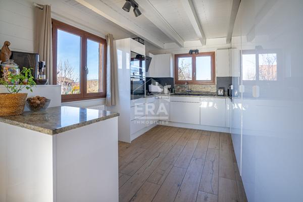 A VENDRE - Maison Villaz de 6 pièces - 172.46 m2 - Terrain de 1464 m² - Garage