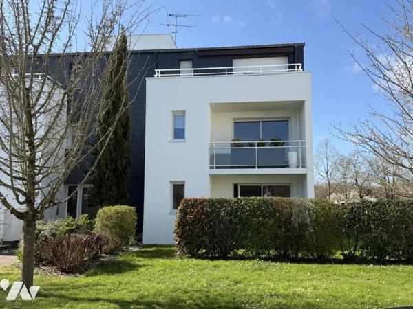 A VENDRE  VANNES  TOHANNIC T2 43 m² dernier étage + parking