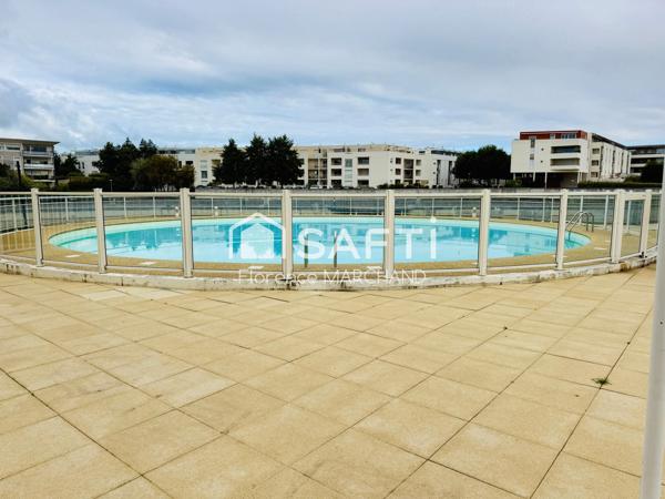 LES MINIMES BEAU T3 AVEC BOW-WINDOW PARKING PISCINE CAVE