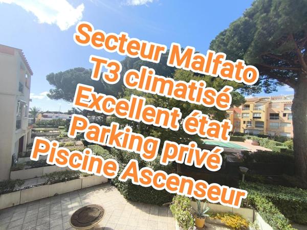 T3 climatisé en parfait état - Parking privé
