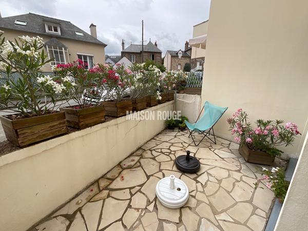 DINARD TYPE 2 DE 59 m² AVEC TERRASSE PLEIN SUD, CAVE ET GARAGE