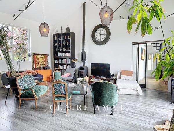 COUP DE COEUR POUR CCETTE MAISON STYLE LOFT