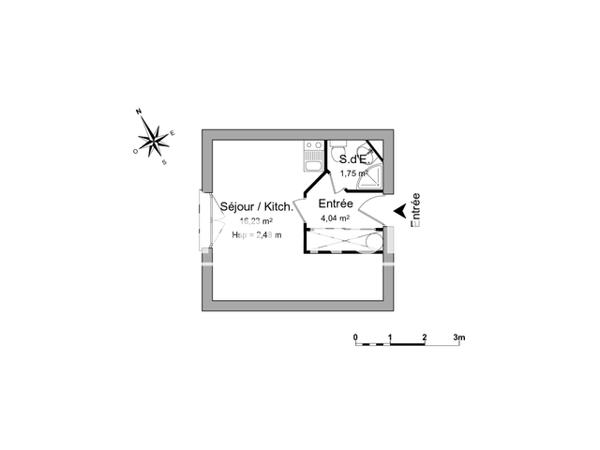 Location Studio meublé 22.02 m² - 5,7,9 BOULEVARD DU GRAND CERF Poitiers 86000