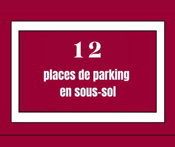 INVESTISEMENT 12 Places de parking Dijon