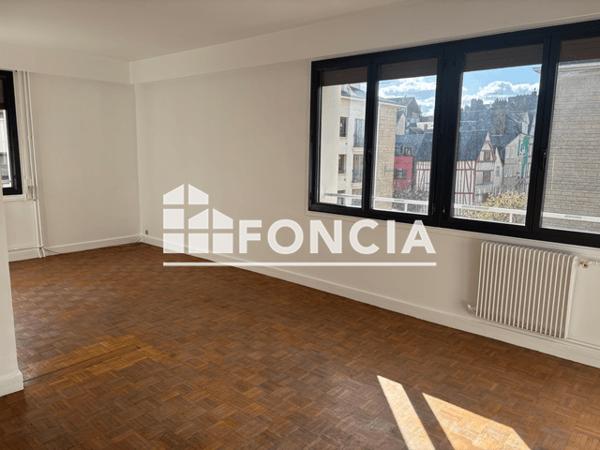 Location Appartement 3 pièces 75.52 m² - 24 ALLEE EUGENE DELACROIX Rouen Cedex 76000