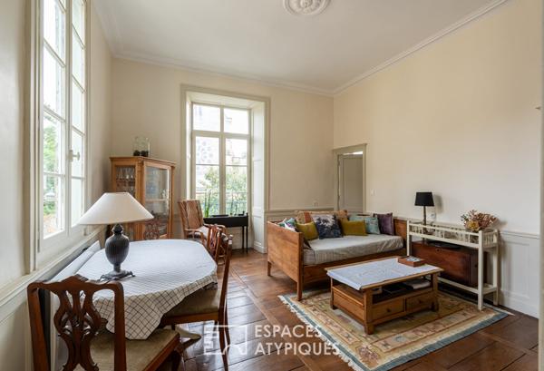 Appartement deux pièces de caractère en centre ville