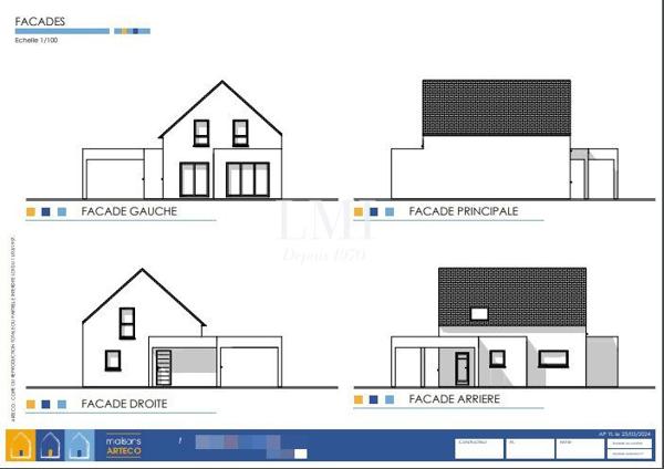 QUEVEN - Terrain a vendre 800 m² proche LORIENT
