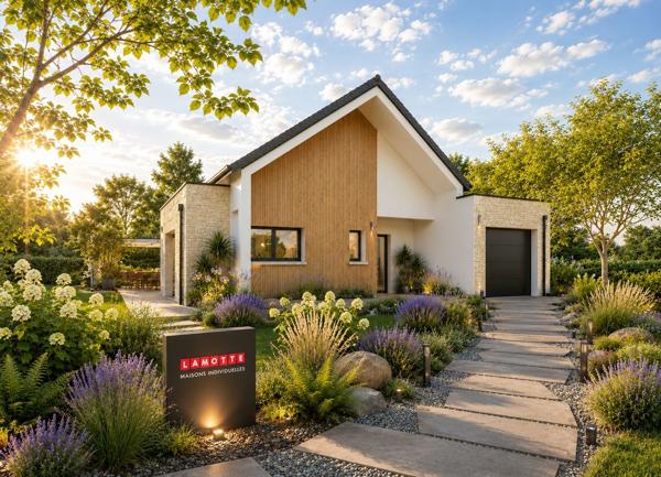 Terrain + Maison à vendre 6 pièces - 129 m²