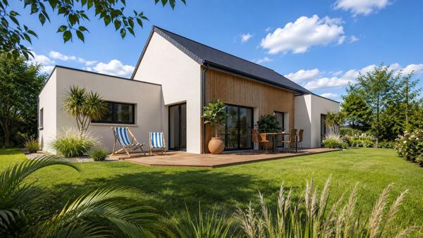 Terrain + Maison à vendre 6 pièces - 129 m²