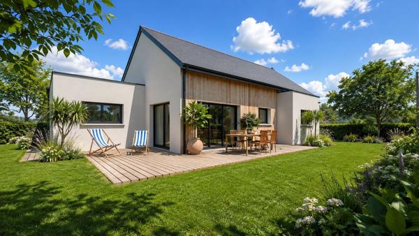Terrain + Maison à vendre 6 pièces - 129 m²