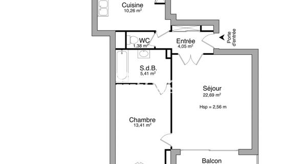 Location Appartement 2 pièces 57.2 m² - Clermont-ferrand 63000