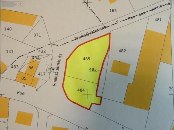 Terrain à Batir à vendre à Pleyben dans le Finistère (29190), ref : 2172