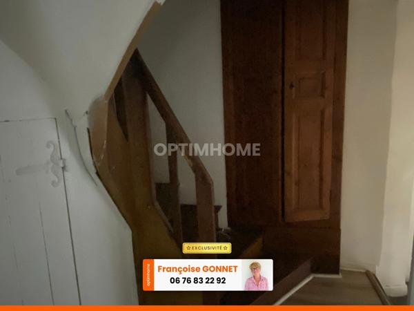 Maison de 85 m² - 3 Pièces - Dépendances - Jardin - 54 900 €