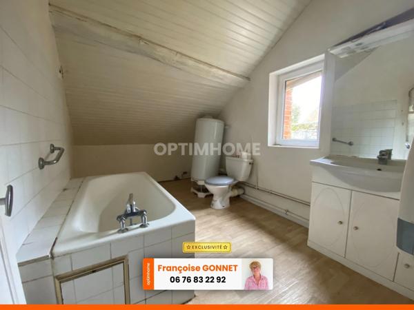 Maison de 85 m² - 3 Pièces - Dépendances - Jardin - 54 900 €