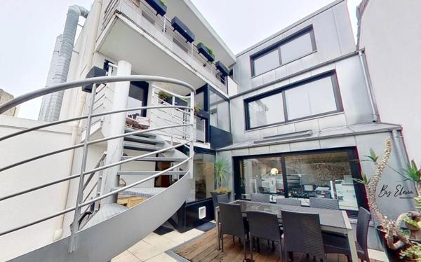 LOFT, LOCAL PROFESSIONNEL MIXTE & CRÉATIF — STUDIO PHOTO OU ATELIER, ESPACE PRO INDÉPENDANT, PATIO, VOLUMES SPECTACULAIRES AVEC HABITATION INTEGREE