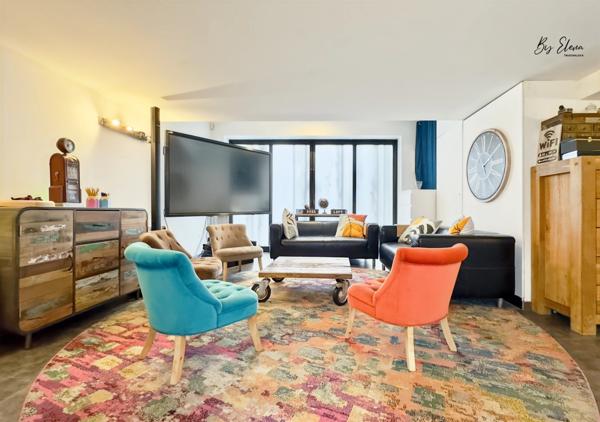 LOFT, LOCAL PROFESSIONNEL MIXTE & CRÉATIF — STUDIO PHOTO OU ATELIER, ESPACE PRO INDÉPENDANT, PATIO, VOLUMES SPECTACULAIRES AVEC HABITATION INTEGREE