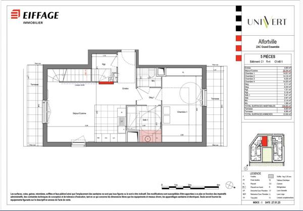 Location Appartement 5 pièces 105 m² - Alfortville 94140