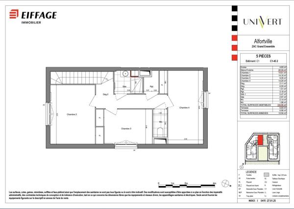 Location Appartement 5 pièces 105 m² - Alfortville 94140