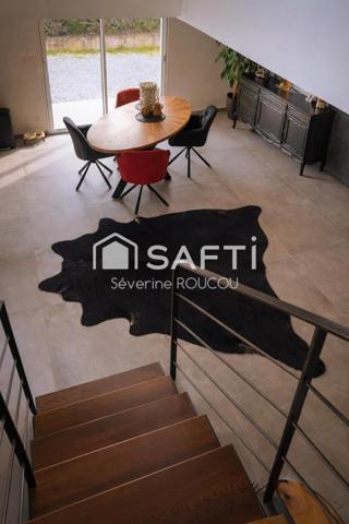 Villa neuve d’architecte – standing, piscine, vues Mont-Blanc & Jura – à deux pas de Genève.