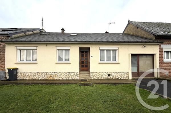 Maison à vendre  5 pièces - 105 m2 SAINS RICHAUMONT - 02