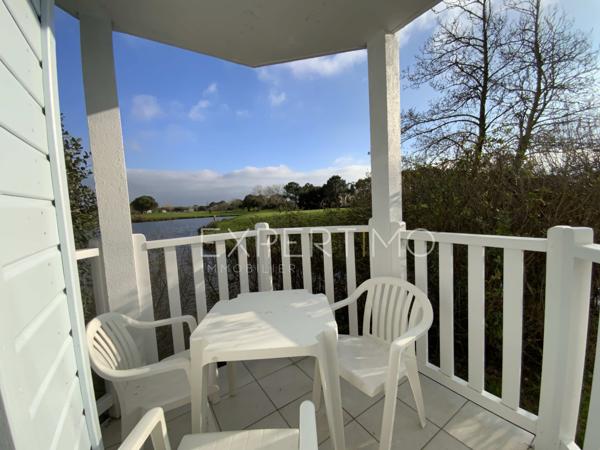 Talmont-Saint-Hilaire (85440) GOLF DE BOURGENAY - APPARTEMENT T3 de 37,20 m2 en rez-de-jardin - DEUX CHAMBRES, SIX COUCHAGES.