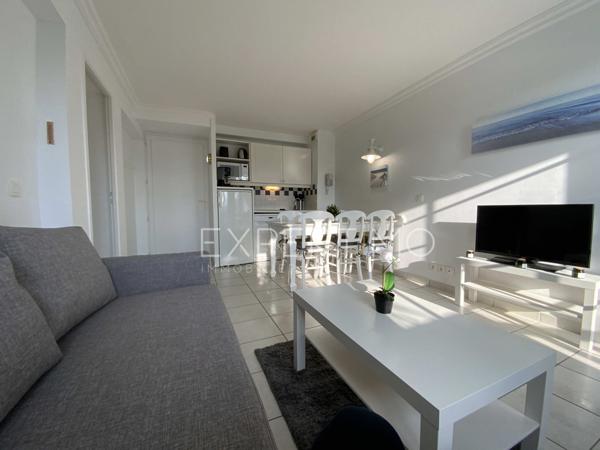 Talmont-Saint-Hilaire (85440) GOLF DE BOURGENAY - APPARTEMENT T3 de 37,20 m2 en rez-de-jardin - DEUX CHAMBRES, SIX COUCHAGES.