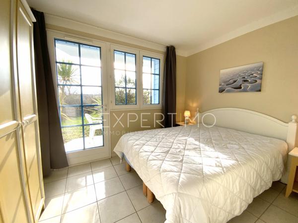 Talmont-Saint-Hilaire (85440) GOLF DE BOURGENAY - APPARTEMENT T3 de 37,20 m2 en rez-de-jardin - DEUX CHAMBRES, SIX COUCHAGES.