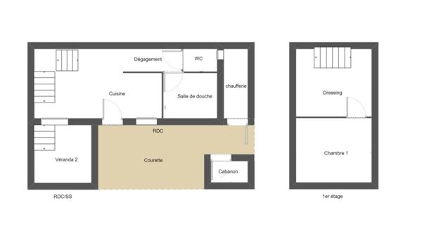 Maison à vendre  6 pièces - 78,18 m2 SURESNES - 92