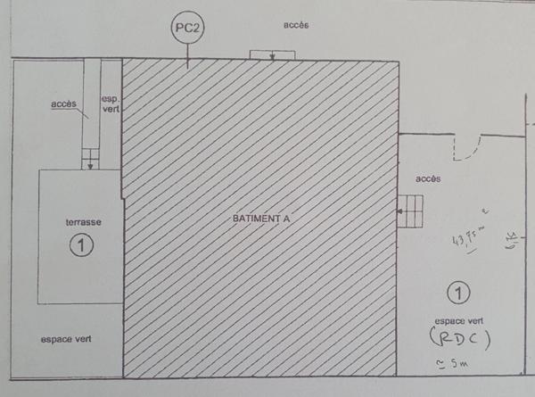 Appartement 89.3 m² - 3 pièces - terrasse et jardin privatif - Quartier TIVOLI / WACKEN