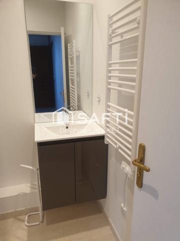 Type 2 de 31 m², proche avenue Jean Jaurès.