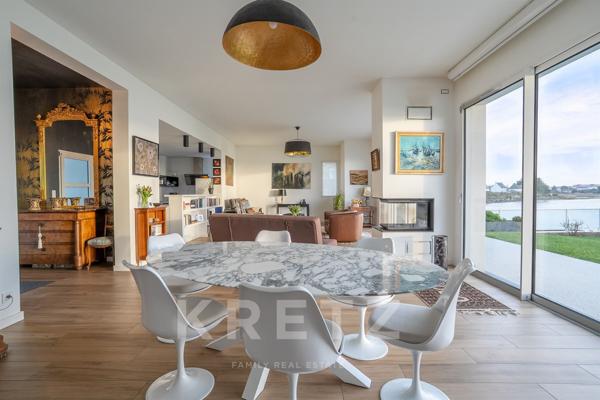 Demeure familiale rénovée face à la Rade de Lorient